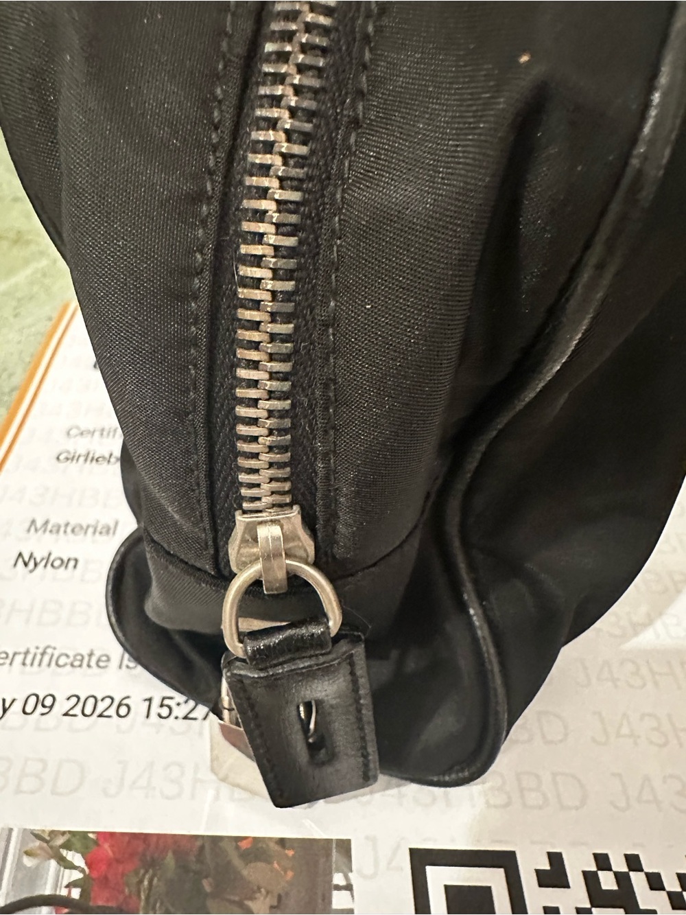 Authentic Prada Black Nylon Shoulder Bag w/ Lock - Iconic Designer Tote - Picture 7 of 15